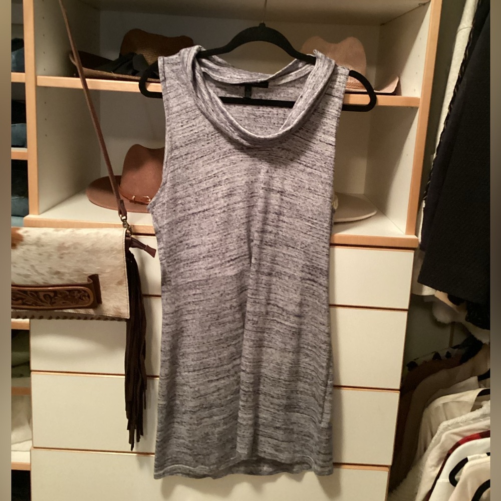 Cowl neck dress